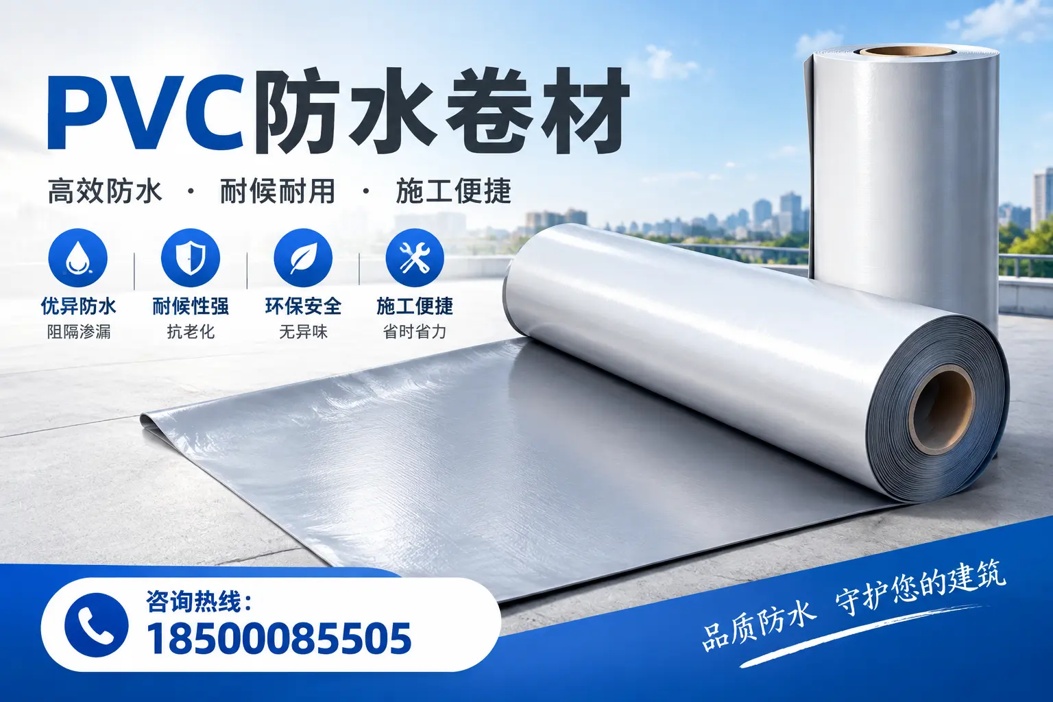 对比不同品牌PVC防水卷材的性价比,帮助日照用户选择